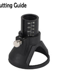 Router Drill Bits Kit With Cutting Guide Locator And Rotary File Milling Set For Dremel Rotary Tools, cutting guide