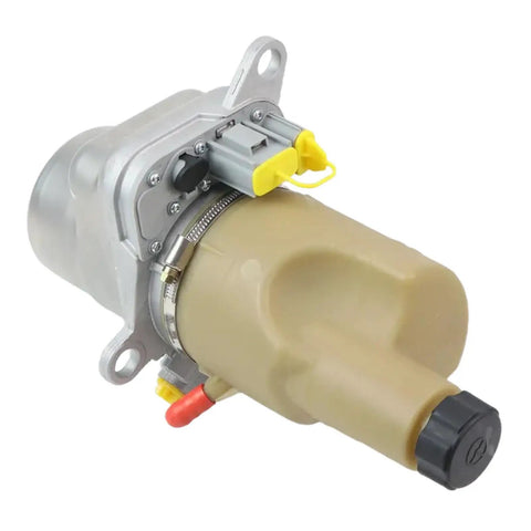 Heavy Duty Electric Servo Power Steering Pump For Volvo C30 C70 S40 V50 2004 To 2013, showcasing the motor bracket and fluid reservoir.