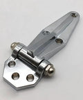 4 Inch Zinc Alloy Self Closing Cabinet Hinge For Cold Storage And Ovens With 180 Degree Hold Open Feature and Butter Smooth Operation.