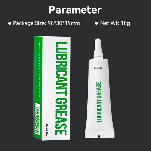 Two Pack 3D Printer Lubricant Grease For Ender Series And CNC Rails packaging showing box and tube, 10g size
