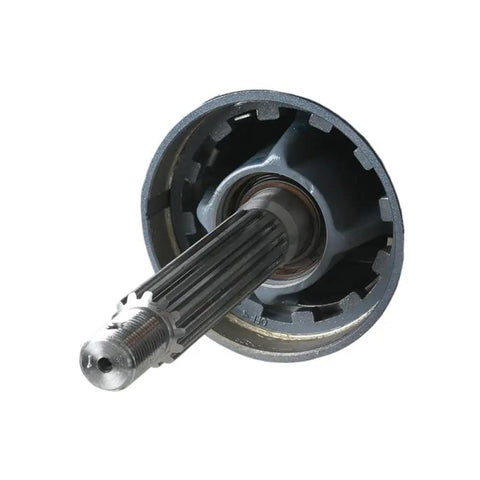 Long Driver Shaft Lower Unit Assembly Replacement For 40HP Outboard Motor Fits 40G And 40J close-up of gear case with drive shaft for marine use.