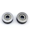Heavy Duty V624ZZ 4x13x6mm V Groove Carbon Steel Deep Groove Ball Bearing 10 Pack for trace walking guide rails