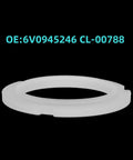 Clear Silicone Sealing Gasket For Coffee Machines 76X57X7MM OE 6V0945246 CL-00788 on black background