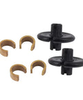 Kisser Button 2 Pack For Archery Easy Install No Bow Press Needed Lightweight Under 9 Grains Reduces String Vibe Dampening Improves Accuracy