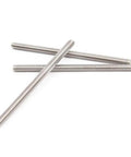Beduan 304 stainless steel 1/4-inch fully threaded rod, 12-inch length, 1/4-20, set of three