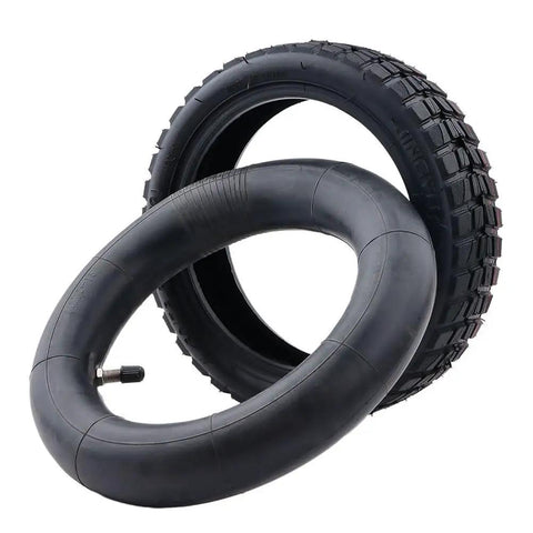 Off Road Electric Scooter Tire 8.5x2 with 50/75-6.1 Inflatable Inner Tube All Terrain Replacement Wheel for Skateboard and DIY Ebike