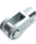 Air Cylinder Rod Clevis End Y Connector 78mm Length M16x1.5 Female Thread Iron Joint for pneumatic cylinders