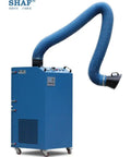 Premium Heavy Duty Welding Fume Extractor With Silent Pure Copper Motor And Flexible Stainless Steel Suction Arm.