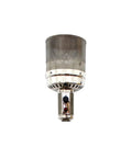 Two And A Half Inch Pole Patio Heater Burner Part Tall Complete Burner With Pre Attached Five Foot Hose And Regulator 41000 BTU Variable Control Emitter Screen Diffuser Plate Gray