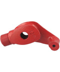 Premium Manual Pipe Bender Tool For Copper And Steel Conduit 15Mm fan head design red metal part with threaded end.