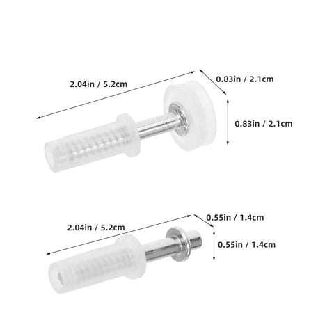 Bi Fold Door Repair Kit Four Pieces Top Guide Roller Pivot Hinge Universal Bifold Closet Door Hardware Upgrade Easy Install Makes Repairs A Snap Handymen Replacing Old Broken Parts Cost Effective Solution Fix It Now Smooth Run Forever white roller hinge sizes