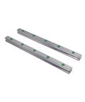Top Notch Precision Linear Guide Rail Kit With High Durability HGH20 And Slides For DIY Builds Smooth Motion And Low Friction, two steel rails