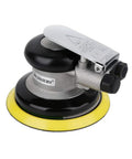 Five Inch Air Random Orbital Sander Dual Action Pneumatic Polisher With Speed Regulator For One Hand Control