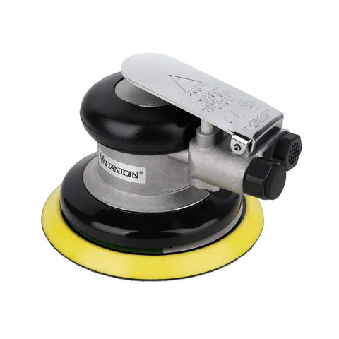 Five Inch Air Random Orbital Sander Dual Action Pneumatic Polisher With Speed Regulator For One Hand Control