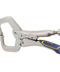 Welding Pliers With Fast Release Locking C Clamp 6 Inch Wide Opening Jaws For Varied Shapes Hex Key Pressure Adjustment