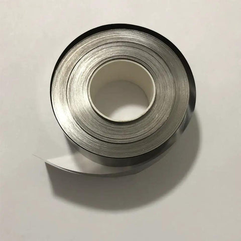 Heavy Duty Workhorse Pure Titanium Foil Sheet 0.5mm Thick By 600mm Long By 200mm Wide Silver Gray Metal Belt roll.