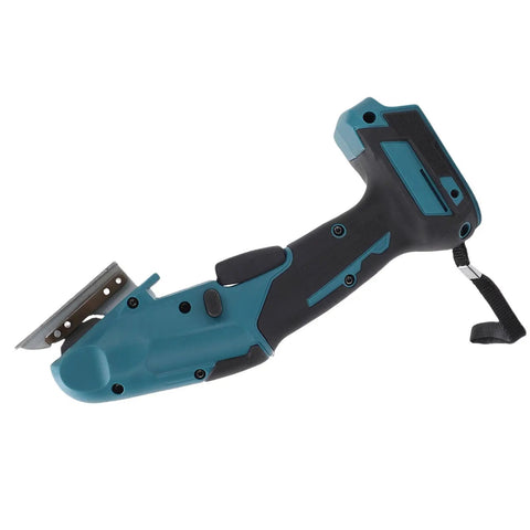 Leftwei 4V Cordless Electric Scissors Rechargeable Power Shears with safety cover, ergonomic design for easy grip.