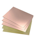 Stack of Single Sided Copper Clad PCB Laminate Board FR4 Glass Fiber 150 X 100 X 1mm Pack Of 5 for DIY electronics projects
