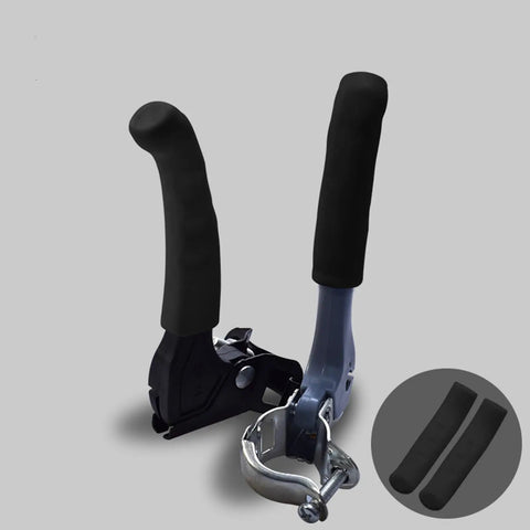 Six Pack Silicone Brake Lever Sleeves Anti Slip Gel Covers For Bicycle Handlebars Universal Fit Black on levers display