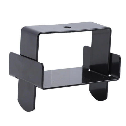 Top Rated Dpofirs 4 Piece Leaf Spring Clamp Kit Made From Heavy Duty Stainless Steel Holders To Fix Bend Springs And Stabilize Trucks Trailers Campers For A Rock Solid Ride That Lasts. black steel leaf spring clamp holder, single bracket view