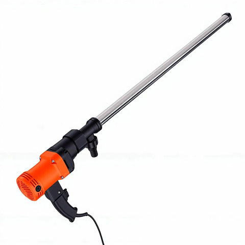 Hilitand Heavy Duty Electric Drum Pump 60-75LPM 8000Rpm Stainless Steel Tube 90Cm For Derv Kerosene Milk Water With 3-3.5M Suction And 6M Lift Us Plug Quick Transfer