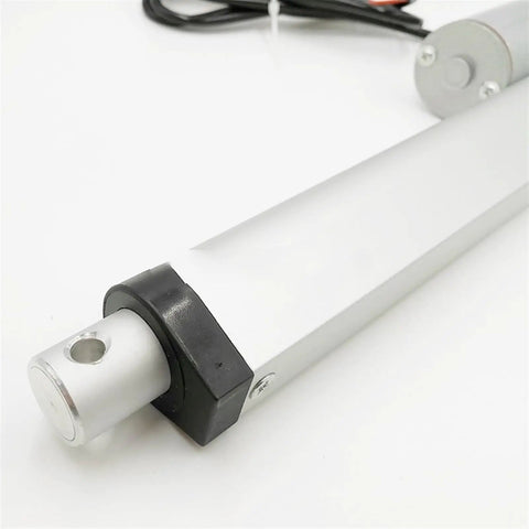 Detailed view of the Top Rated 12V Electric Linear Actuator With Massive 1500N Push Power and Super Speed 4mm Per Second Stroke Length.