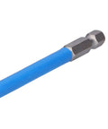 Premium S2 Steel Batch Heads Screwdriver Bit Kit With Impact Proof Construction For Home Decor And Heavy Duty Installation Or Disassembly Projects Featuring Durable 6.35mm Handle Diameter For Professional Grade Performance Every Single Time, blue S2 steel hex shank bit