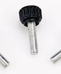 20 Piece M6 Thumb Screws Set With Knurled Grip Knobs For Machinery Latches And Equipment Threaded Screws With Storage Case