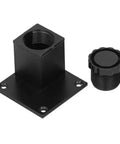Adjustable Furniture Legs 4 Pack Aluminum Alloy Sofa and Cabinet Feet 60mm to 80mm Height component view