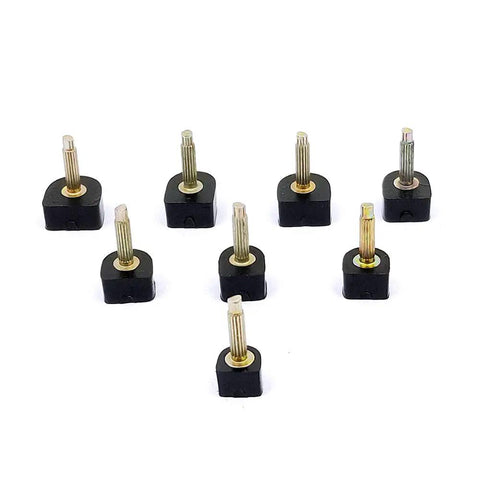 32 Pairs High Heel Tips Replacement Caps Kit For Women Pro Grade Durable TPU Iron Caps Nonslip Wearproof With 8 Sizes visible