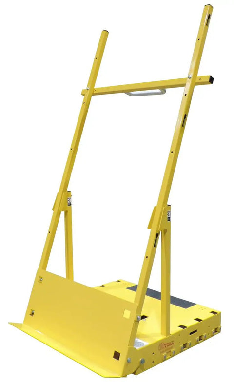 Heavy Duty Scoop Dolly Cart 800 Lb Weight Capacity Solid Steel Construction With Four Adjustable Tilt Angles No Sweat Hauling Equipment For Moving Doors Windows And Appliances
