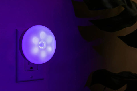 Ember Color Changing LED Plug In Night Light With Motion Sensor, Millions Of Colors, Auto Adaptive Lighting, Chill Soft Glow Transitions That Set A Cozy Night Vibe, Works With Google Home And Alexa