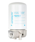 Heavy Duty Hydraulic Oil Filter Assembly Head Ten Micron Three Quarter NPT Includes P561134 Head A, side view with threads