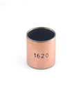Oilless Bronze Sleeve Bearing 16x18x20mm 4 Pack Heavy Duty With Carbon Steel Base Bronze Sintered Core And PTFE Composite For Low Friction High Wear Resistance And Efficient Heat Transfer, bronze sleeve marked 1620