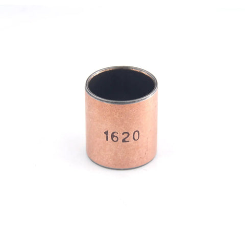 Oilless Bronze Sleeve Bearing 16x18x20mm 4 Pack Heavy Duty With Carbon Steel Base Bronze Sintered Core And PTFE Composite For Low Friction High Wear Resistance And Efficient Heat Transfer, bronze sleeve marked 1620