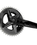 Rival AXS Crankset With Quarq Power Meter For Pro Grade Watts, 172.5mm Crank, 12-Speed, 46T-33T Chainrings, black finish