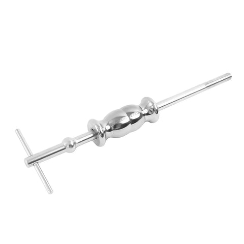 Heavy Duty Rear Axle Puller Set With A Tough Slide Hammer To Easily Yank Stubborn Bearings Off Flanged Axles On Cars And Trucks Helps You Fix Your Ride Fast Includes Adapter Kit And Carry Case