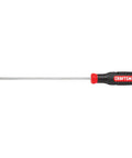 Heavy Duty Bi Material Phillips Screwdriver PH 2 By 10 Inch With Black Oxide Tip And Tactile Torque Zones Built For Fast Twist Downs And Serious Everyday Hustle On The Jobsite, side view.