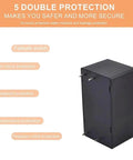 Rock Solid Industrial Grade AC-DC Power Module 5W 12V 0.42A with five protection features shown.