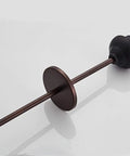 Heavy Duty Bronze Toilet Plunger With Metal Canister Holder And Drip Cup, Quick Dry Finish, Deep Cleaning Power For Bathroom