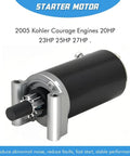 Starter Motor Replacement For Courage Engines 20HP 23HP 25HP 27HP With OEM Parts 1999-1140051 3209801 32-098-03