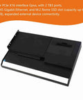 Next Level External GPU Dock Station USB4 40Gbps PCIe Enclosure with Gigabit Ethernet and M.2 NVMe slot for expanded connectivity.