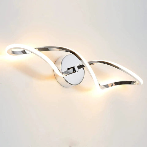 Modern Dimmable Vanity Light Fixtures Warm 3000K Waterproof And Rustproof Wall Sconces For Above Mirror Bathroom And Living Room Bedroom Ambience Energy Saving LED Glow
