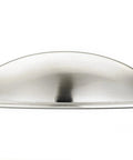 3 Inch Center To Center Brushed Nickel Traditional Cup Shaped Cabinet And Drawer Pull Handle For Kitchen Bathroom And Furniture