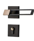 Heavy Duty Zinc Alloy Door Handle Set Pair For Interior Doors With Thickened Panel Pulls Ideal For Bedroom Living Room Locker And Home Use Built To Last Durable Hardware Easy Install Smooth Operation