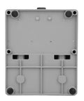 Bottom view of Heavy Duty Foot Pedal Switch 16 Channel Industrial Controller with durable alloy and burr-free surface.