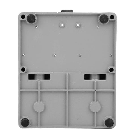 Bottom view of Heavy Duty Foot Pedal Switch 16 Channel Industrial Controller with durable alloy and burr-free surface.