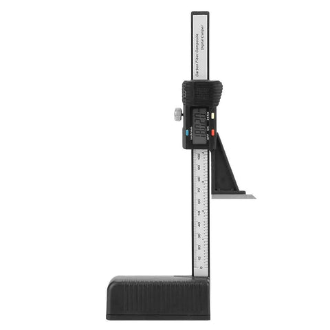 Digital Height Gauge With Magnetic Base For Woodworking 0-150mm Precision Height Adjustment Tool in side view