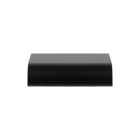 Aluminum Furniture Handle 32 mm Center To Center 50 mm Length Black Finish For Drawer Cabinet Door Wardrobe Kitchen Bedroom Sleek Modern Hardware
