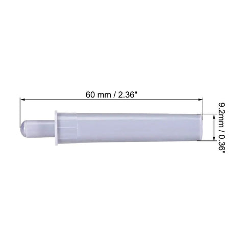 Gray Soft Close Damper Buffers Cabinet Door Shock Absorbers Drawer Quiet Cushion Stops Anti Slam Hardware 60mm soft close buffer detail.